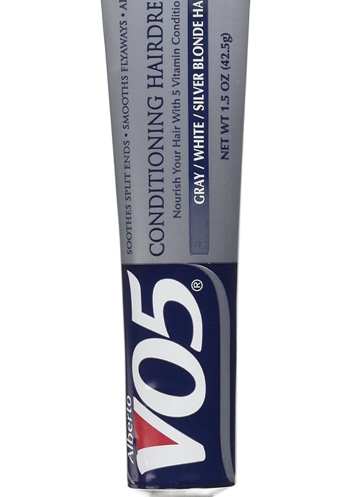 VO5 Alberto Conditioning Hairdressing for Gray, White, and Silver Hair - 1.5 oz (Pack of 2) - Image 1